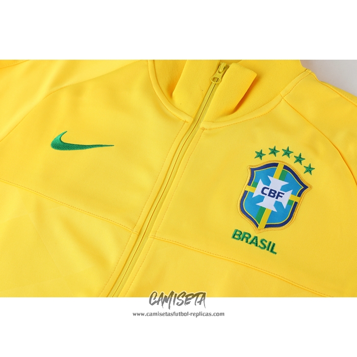 Chaqueta del Brasil 2021-2022 Amarillo